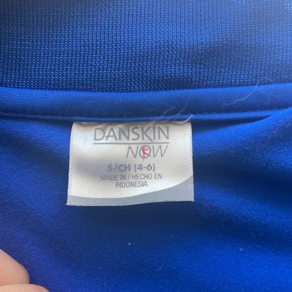 NWOT- Danskin Now Blue Lightweight Jacket - Picture 3 of 5
